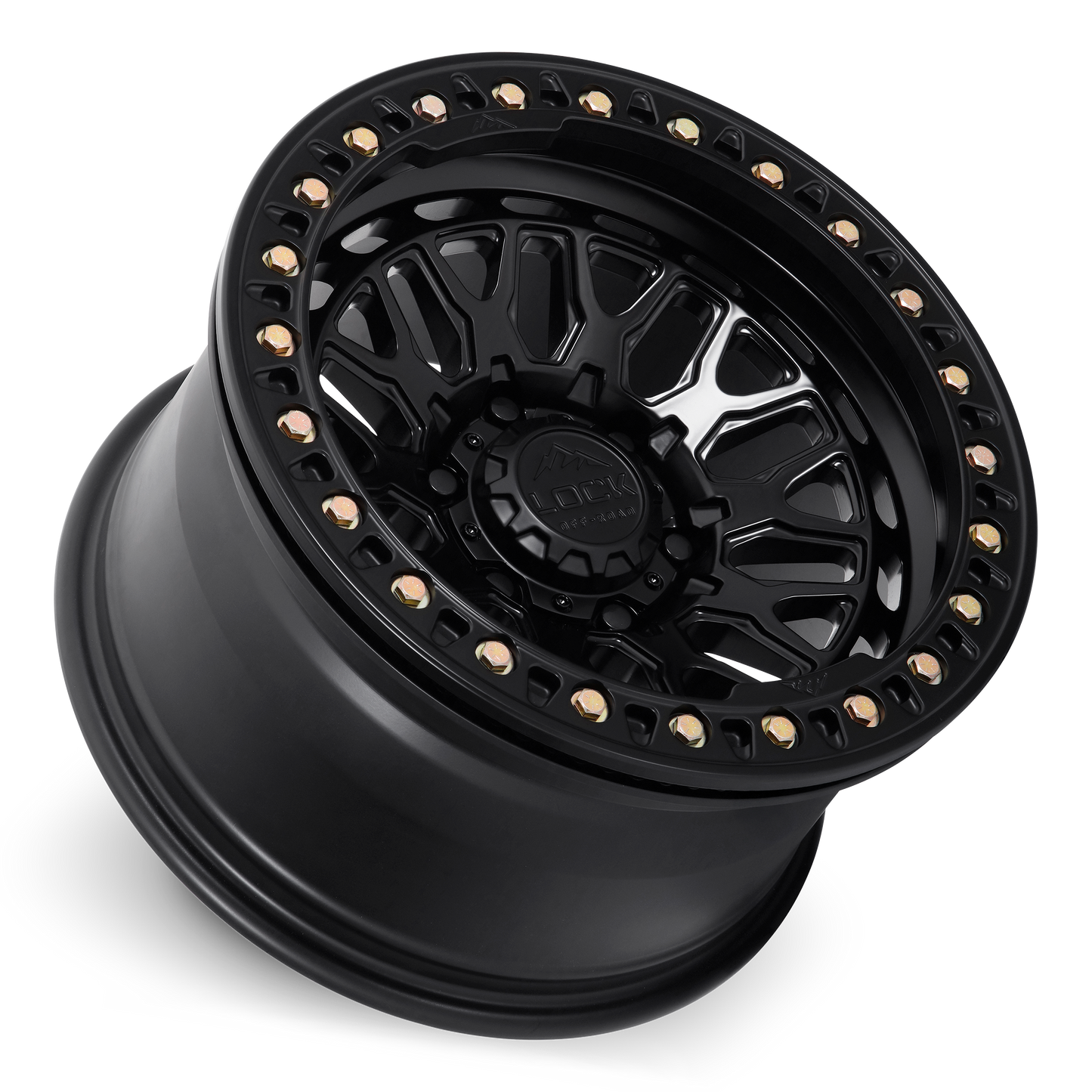 INVADER - MATTE BLACK FORGED BEADLOCK