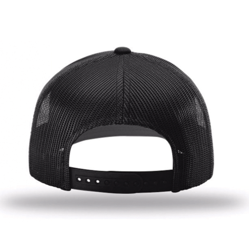 BLACK TRUCKER HATS