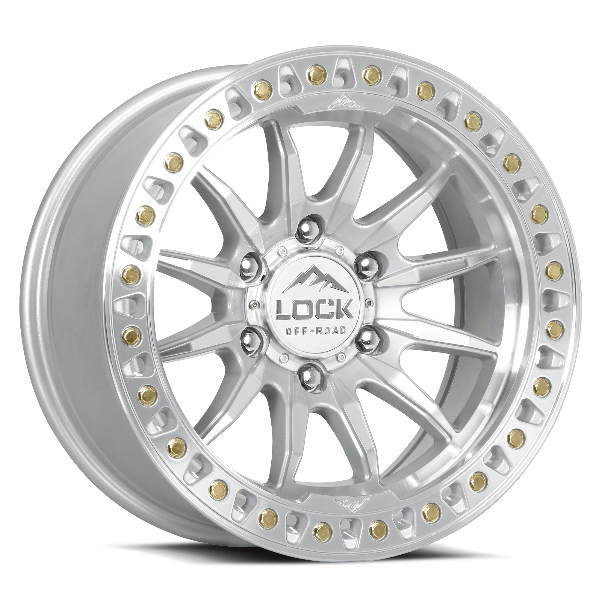 TRAIL- MACHINE WITH CLEAR COAT – Lock Off-Road Wheels