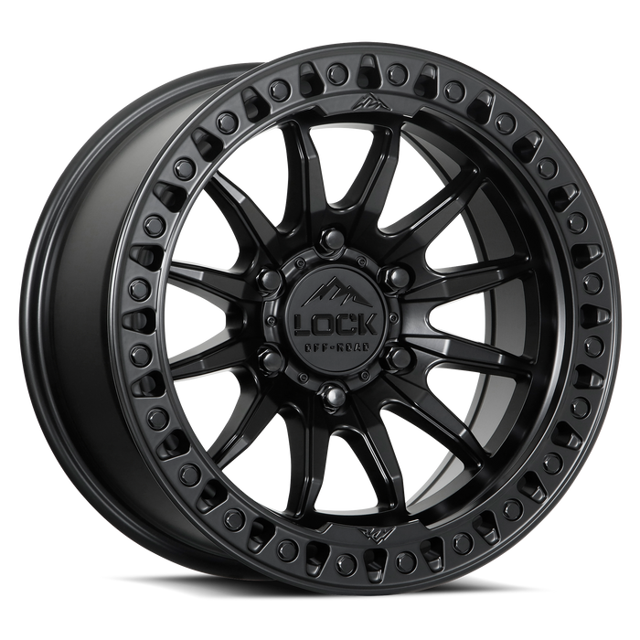 TRAIL - MATTE BLACK W MATTE BLACK RING