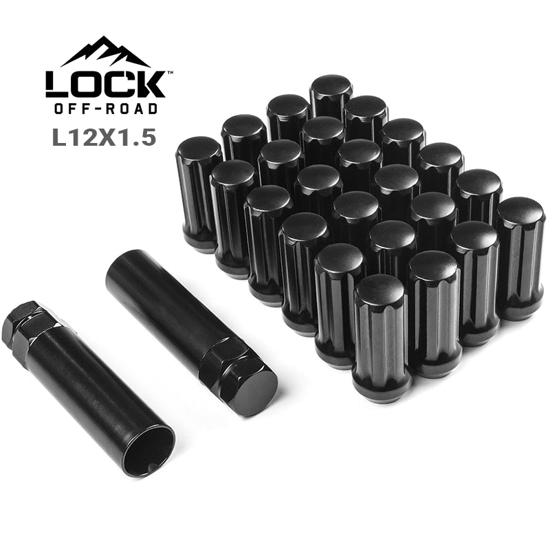 12x1 5 spline 2024 lug nuts