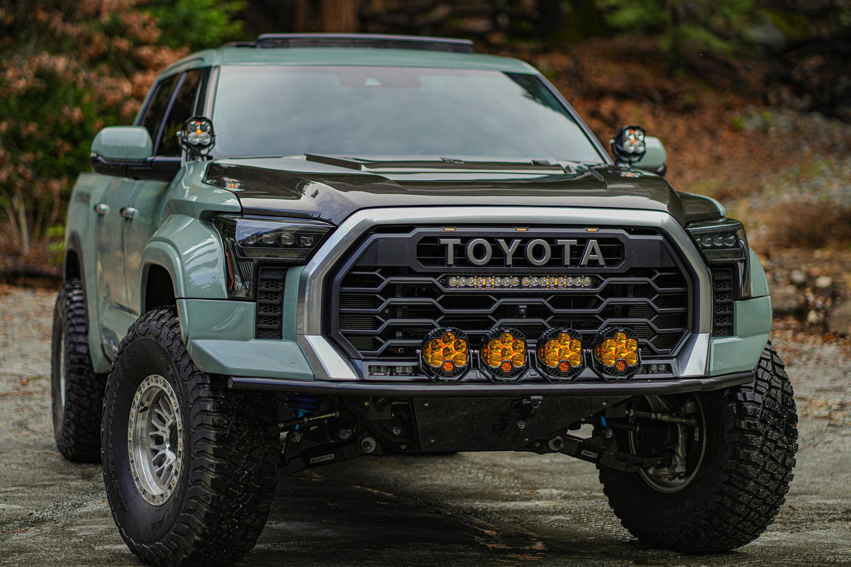 Lunar Rock 3rd Gen Toyota Tundra on Lock Off-Road Combat wheels (photo 1)