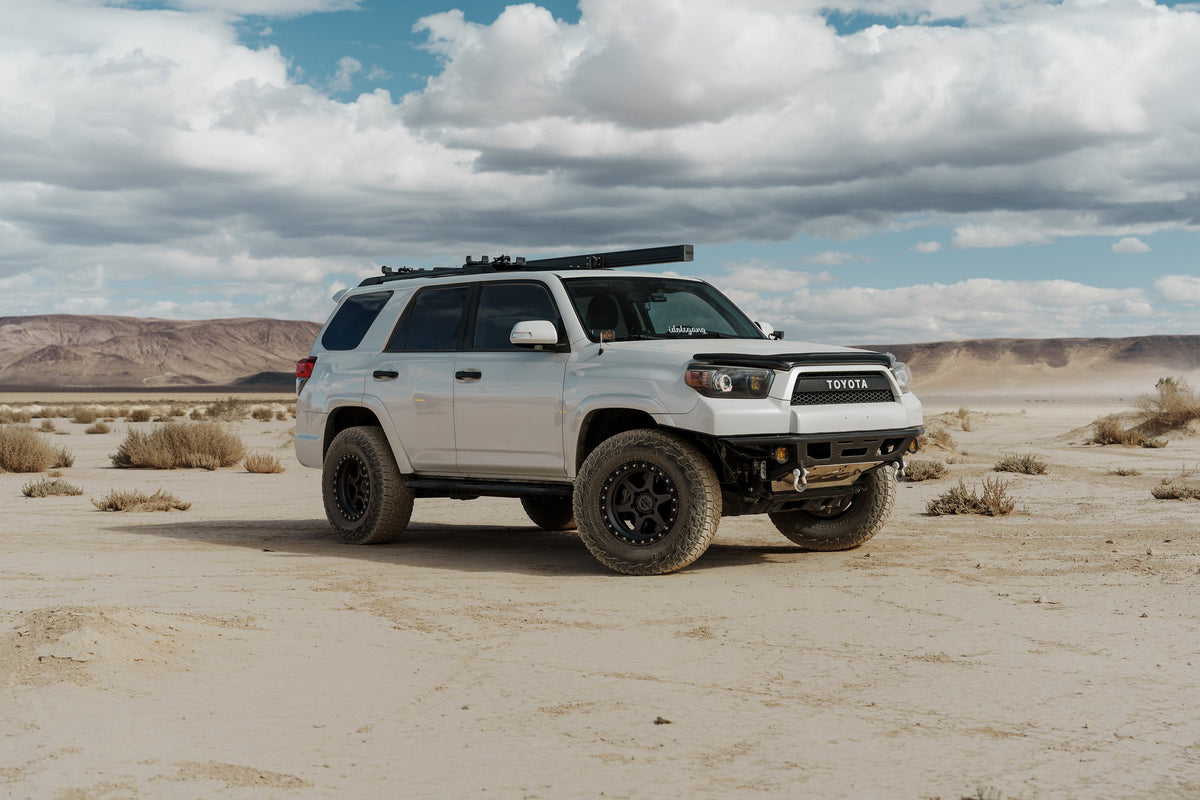 White 5th Gen Toyota 4Runner