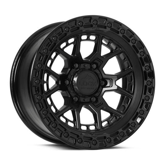 COMMANDO- MATTE BLACK W/ GLOSS LIP