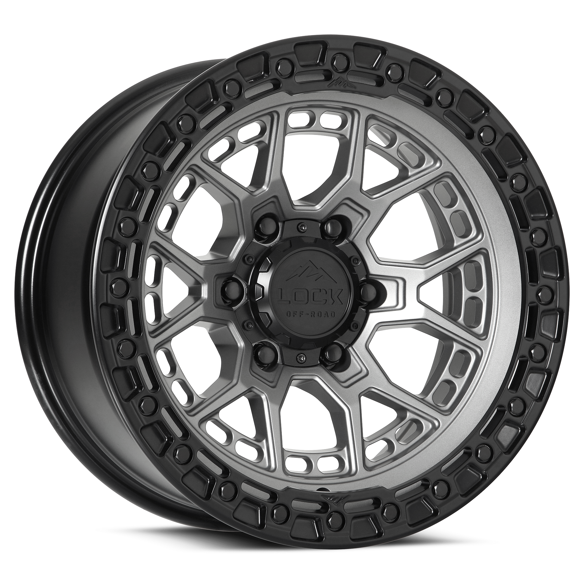COMMANDO- MATTE GREY – Lock Off-Road Wheels