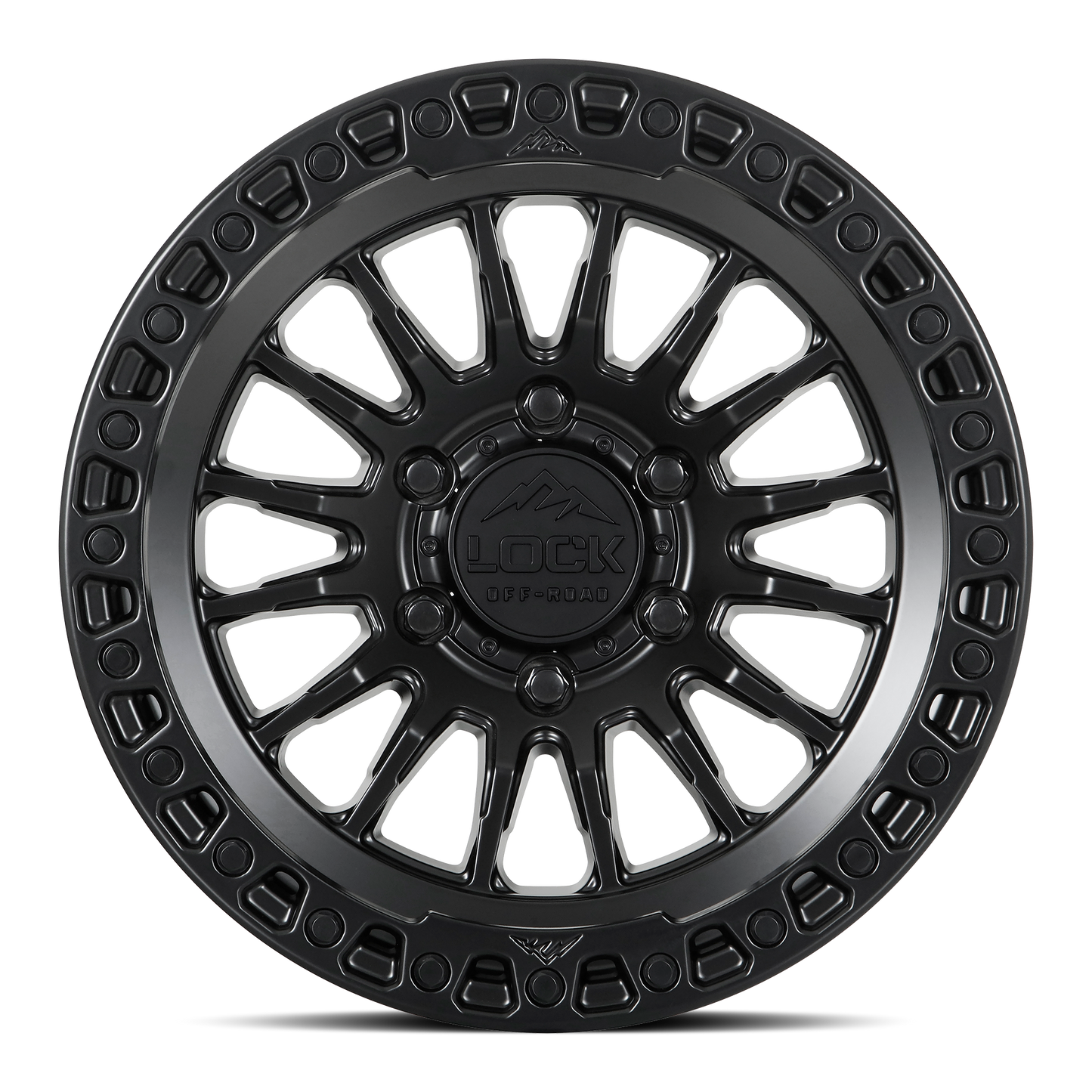 GRIT- MATTE BLACK W MATTE BLACK RING