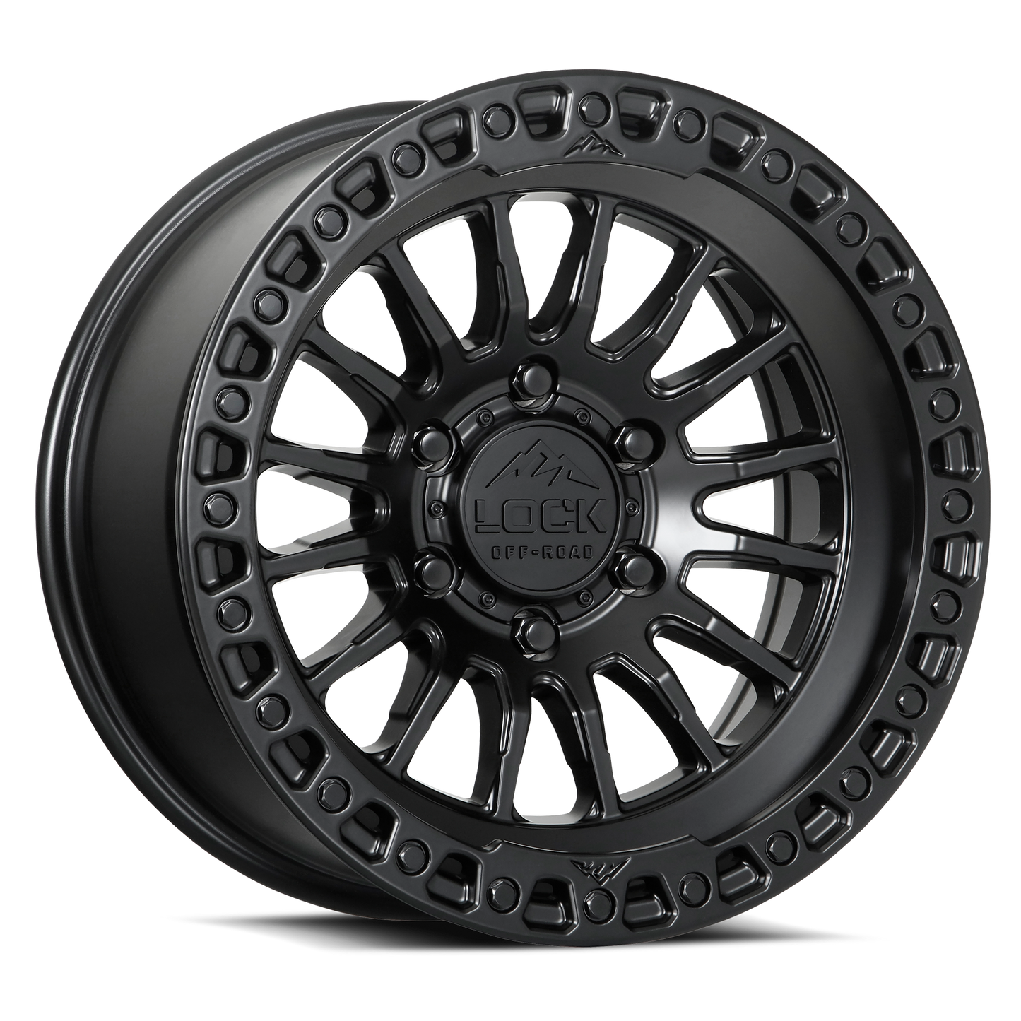 GRIT- MATTE BLACK W MATTE BLACK RING