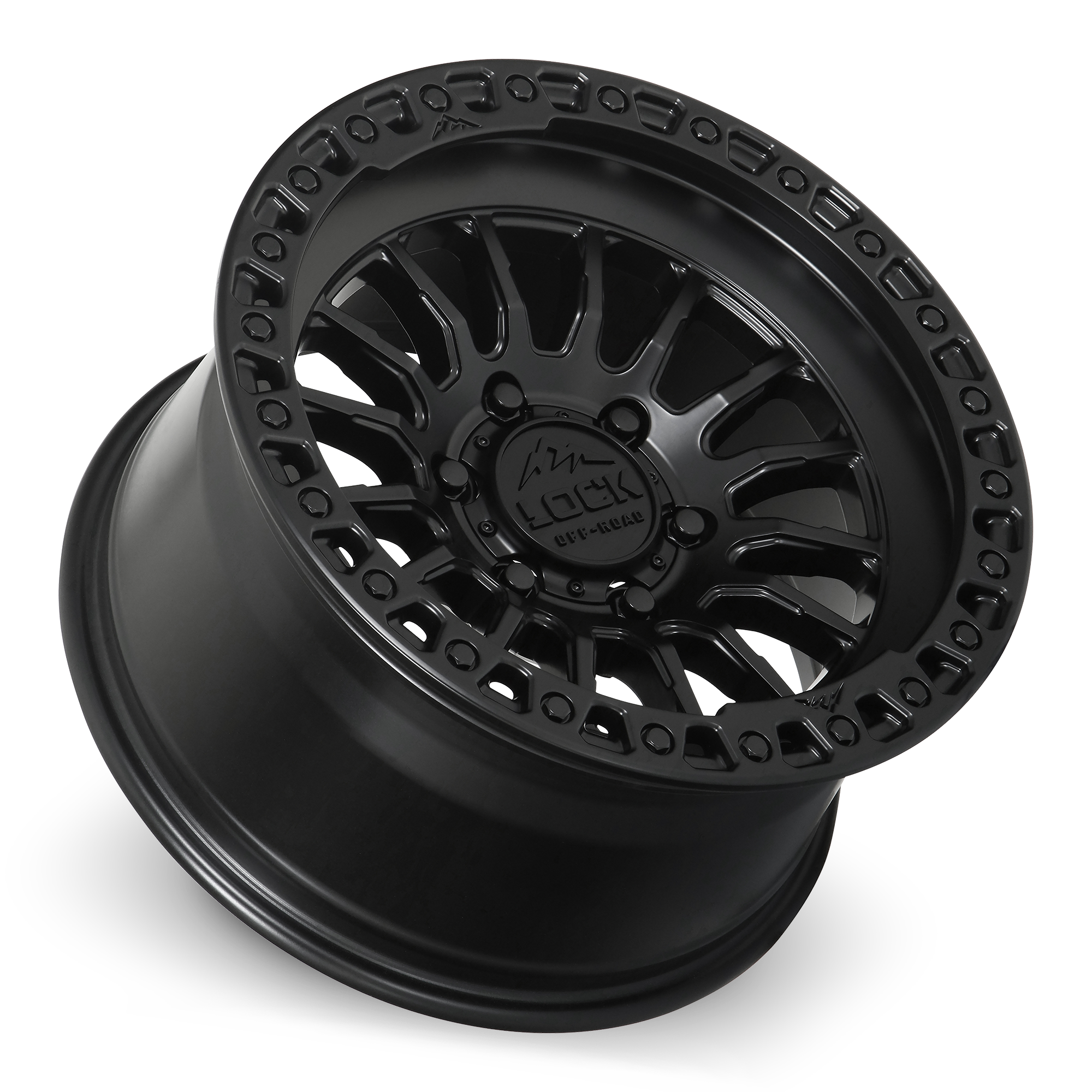 Grit Matte Black Off-Road Wheel | Lock Off-Road – Lock Off-Road Wheels