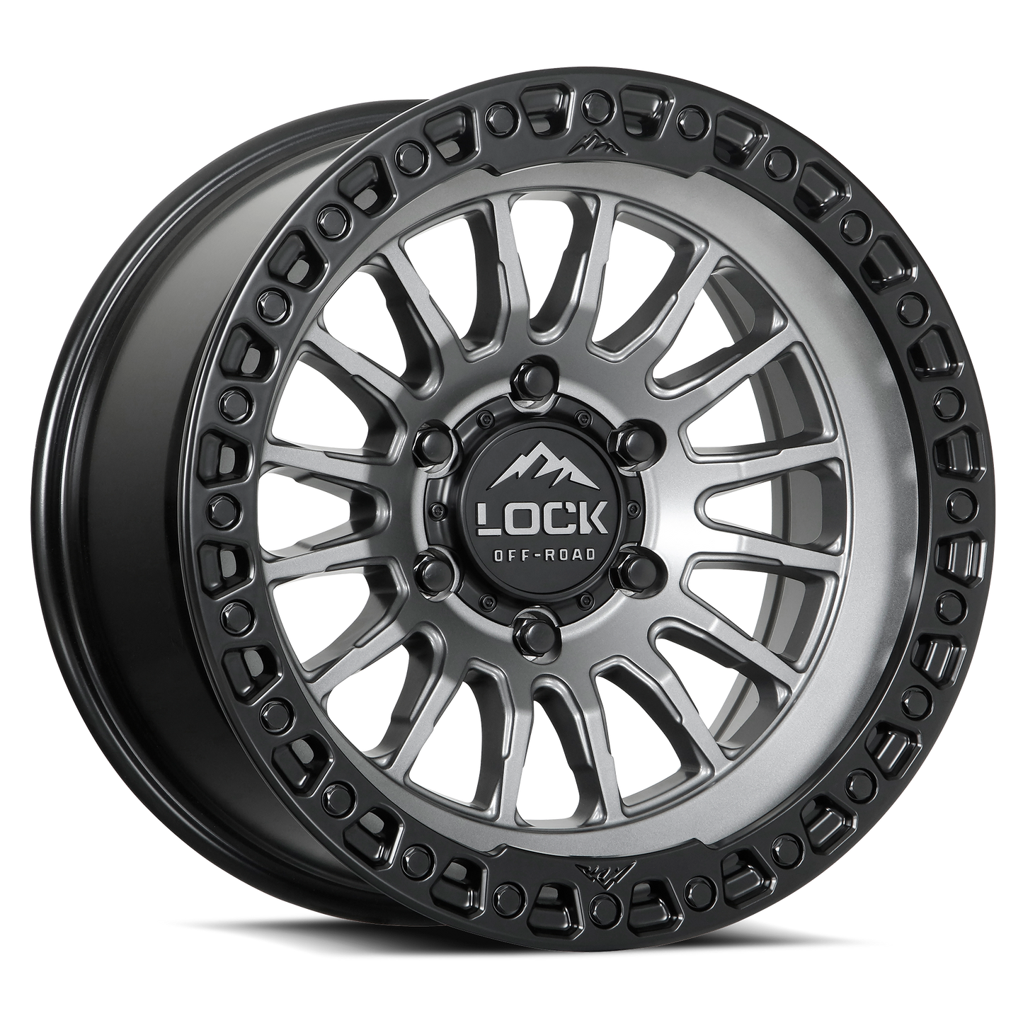 GRIT- MATTE GREY W MATTE BLACK RING