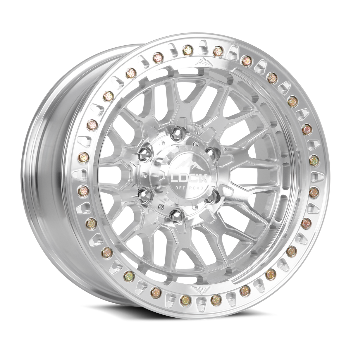 All Solid Rims Baige Invader Beadlock Color Zinc Wheel – Lock Off-Road Wheels