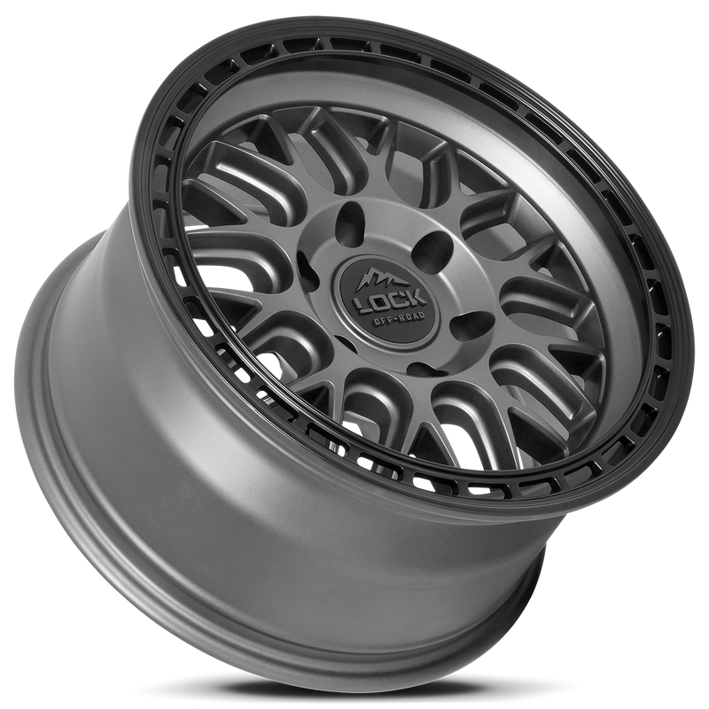 ONYX - MATTE GREY – Lock Off-Road Wheels