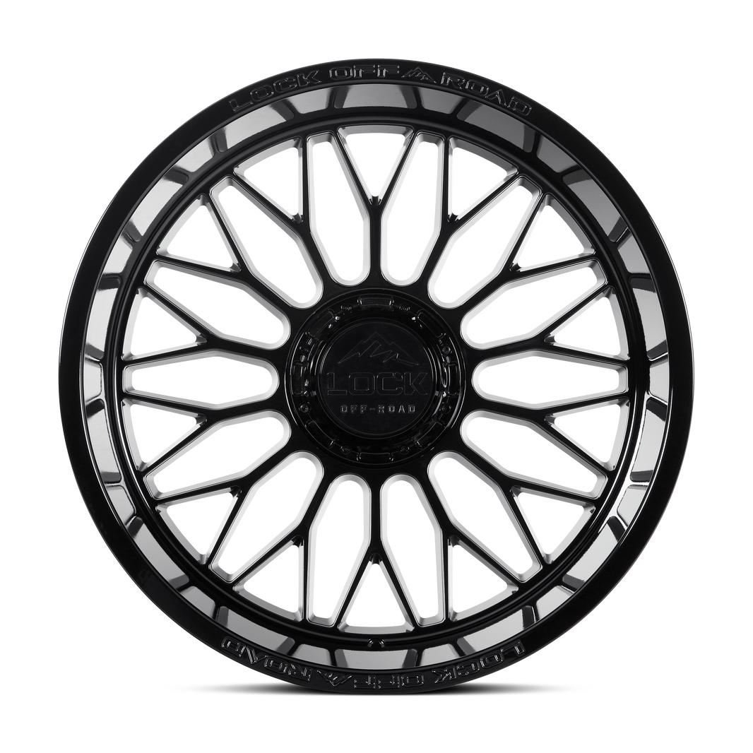 RAMPAGE - GLOSS BLACK – Lock Off-Road Wheels