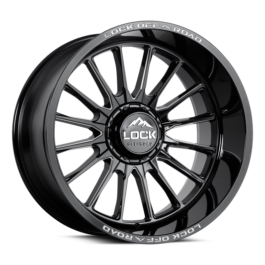 STRIKER - GLOSS BLACK MILLING