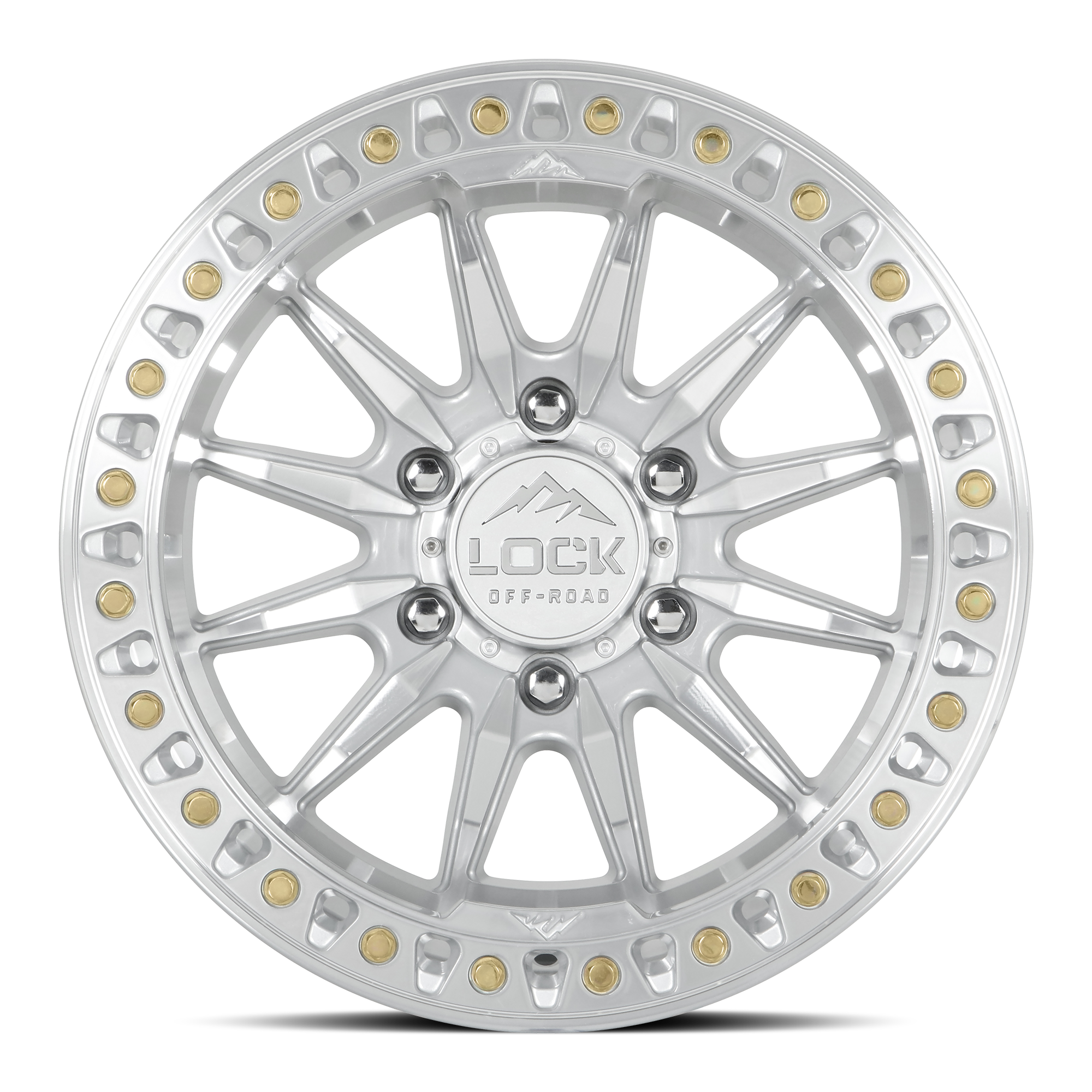 TRAIL- MACHINE WITH CLEAR COAT – Lock Off-Road Wheels