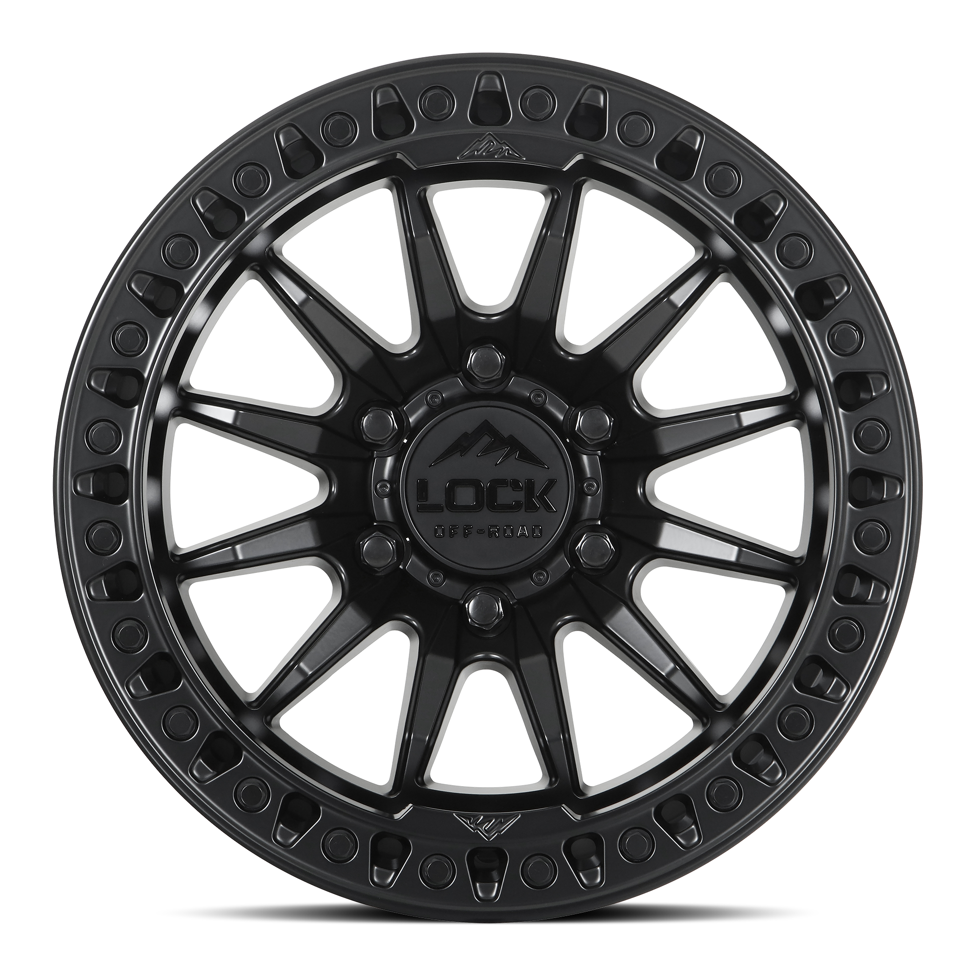 Trail Matte Black Off-Road Wheel – Lock Off-Road Wheels