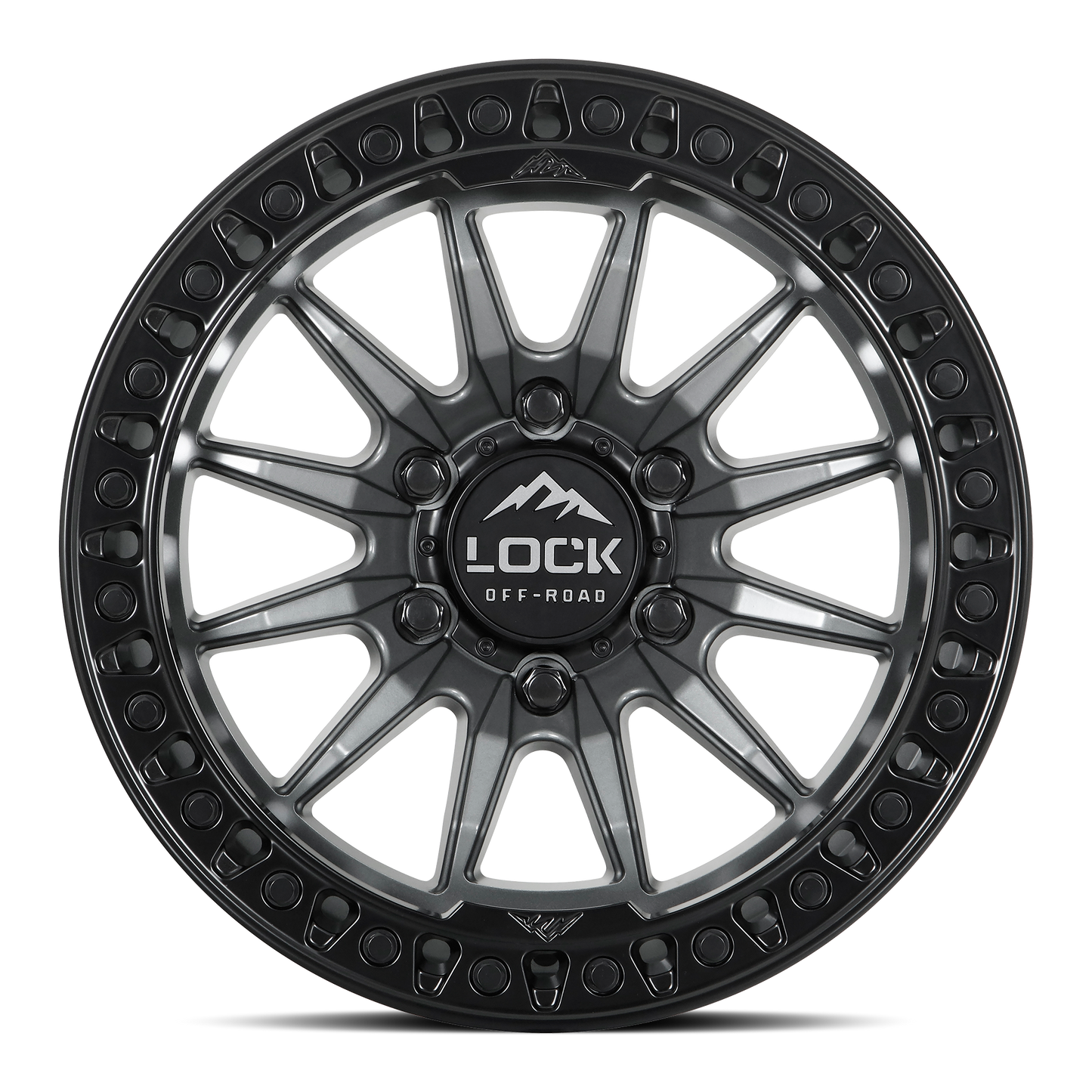 TRAIL- MATTE GREY W MATTE BLACK RING