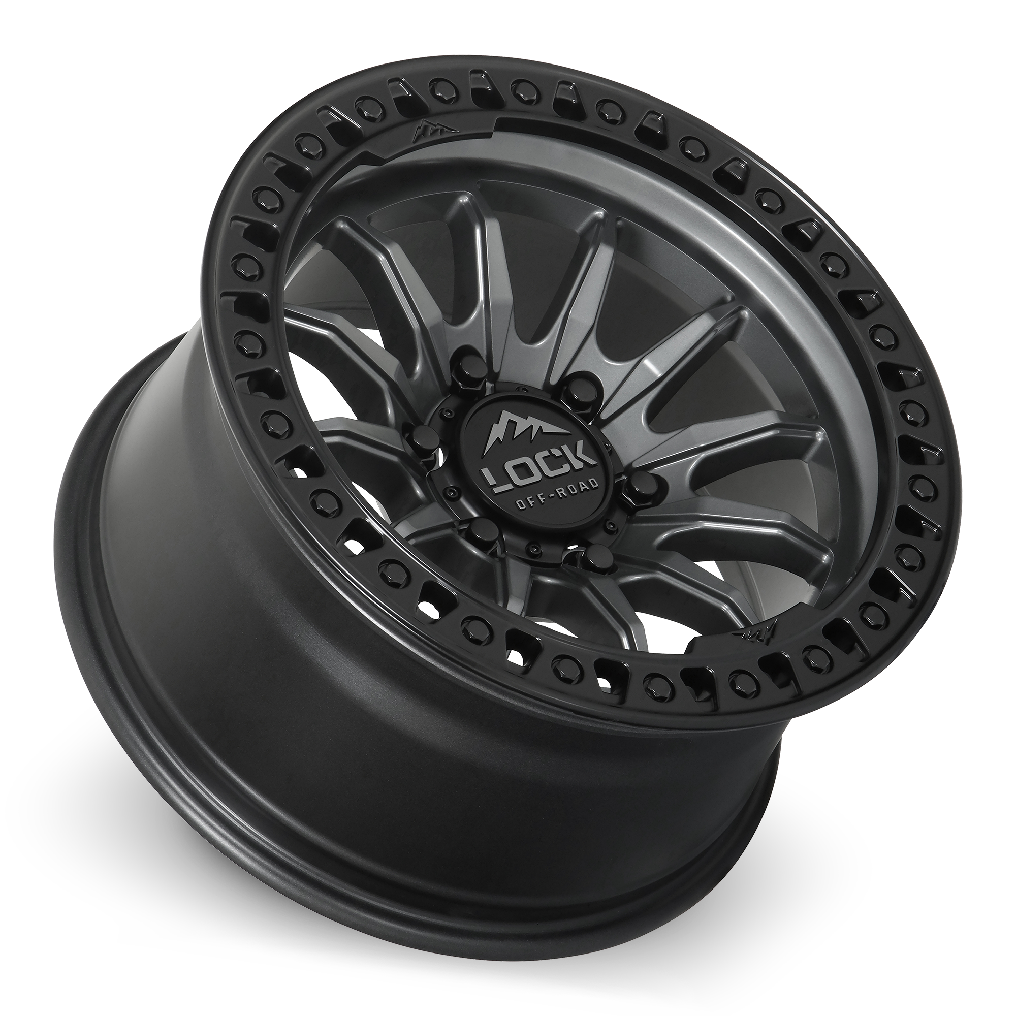 Trail Matte Grey Off-Road Wheel – Lock Off-Road Wheels