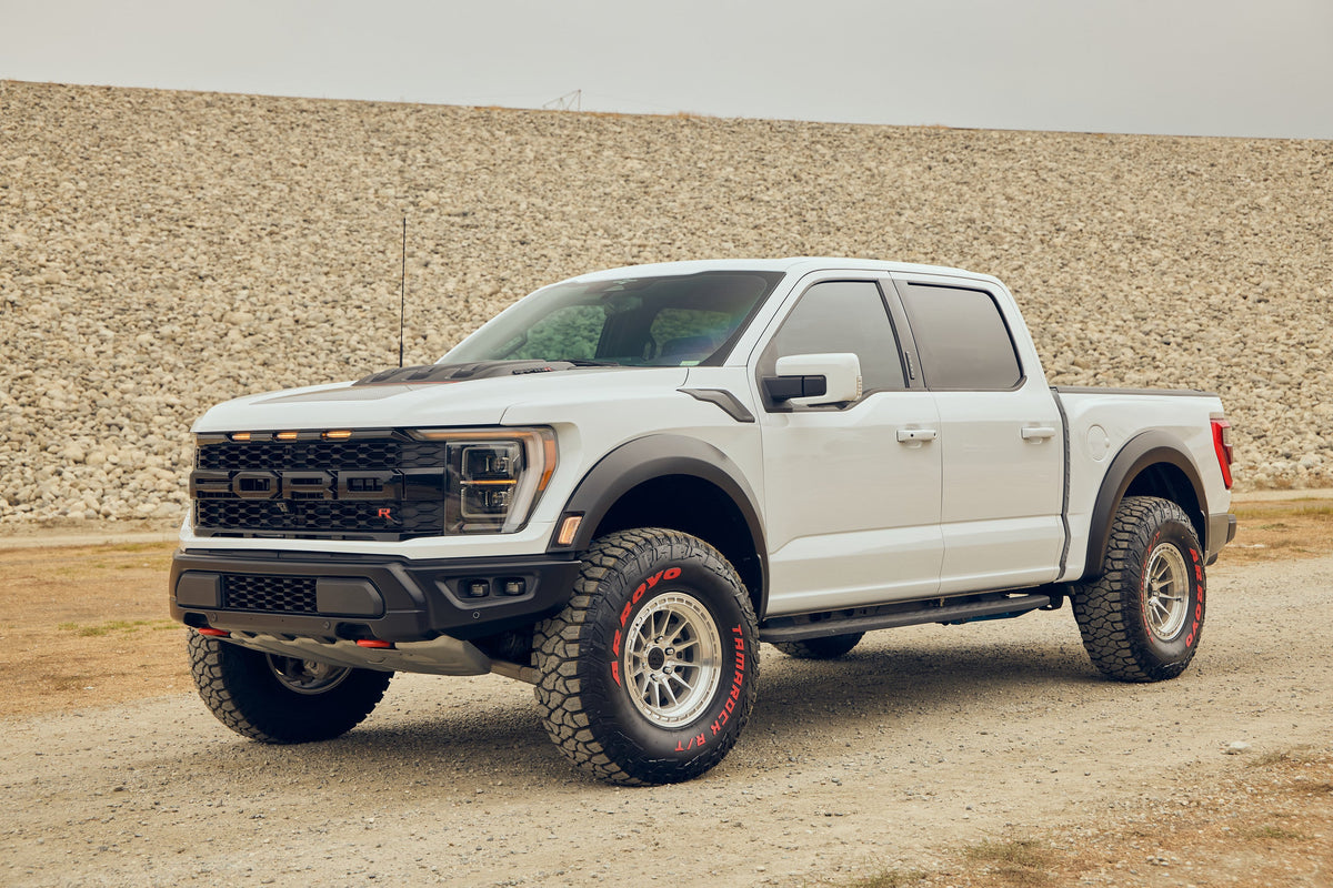 White Ford F-150 Raptor R – Lock Off-Road Wheels