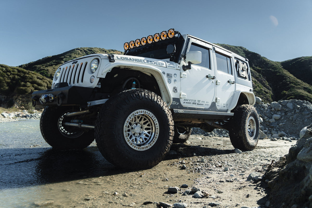 White Jeep Wrangler