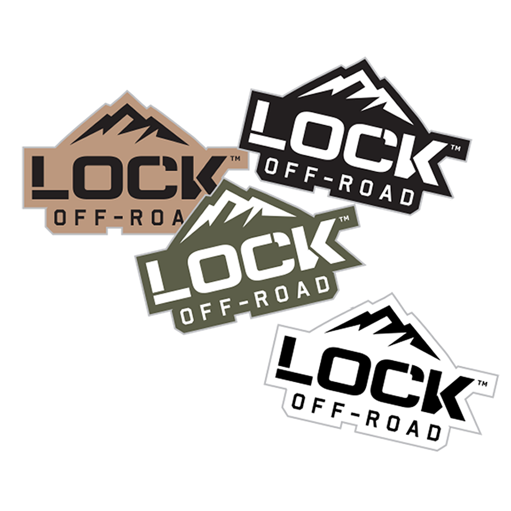 Auto Sticker Locko VINYL STICKER – Lock Off-Road Wheels