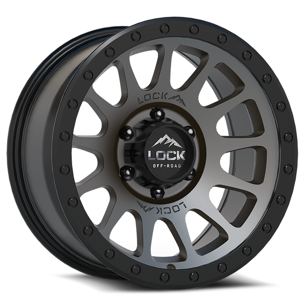 YOSEMITE- MATTE GREY – Lock Off-Road Wheels
